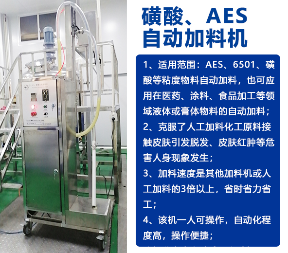 AES磺酸加料機(jī)、實(shí)驗(yàn)室乳化機(jī)、片堿食鹽自動(dòng)加料機(jī)-04